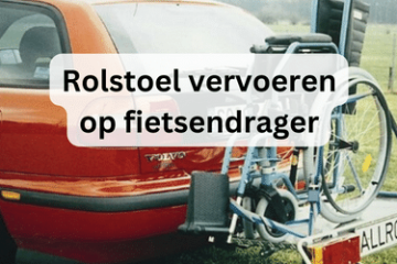 Rolstoel vervoeren op fietsendrager