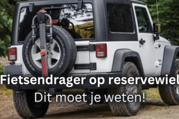 Fietsendrager op reservewiel