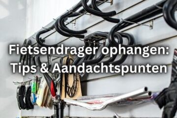fietsendrager ophangen