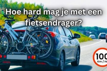 hoe hard mag je met een fietsendrager